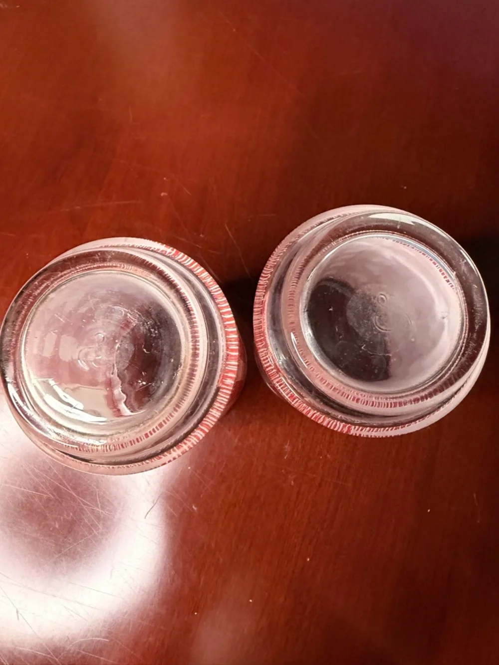 Libbey Strawberry Gingham Pattern Glass Tumbler Set of 2 Red Fruit Design RARE - Picture 4 of 5